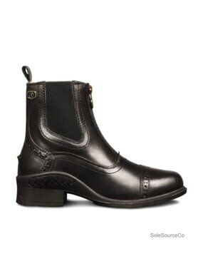 Ovation Leather Zip Paddock Boot Equestrian Riding Boot